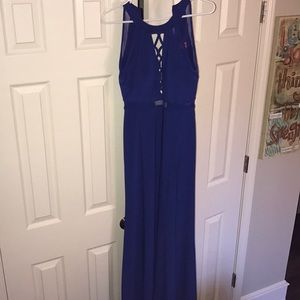 NWT royal blue gown